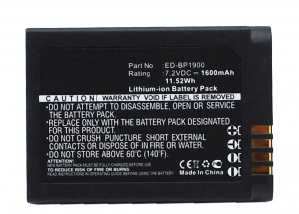 Samsung ED-BP1900 accu (1600 mAh, 123accu huismerk)  ASA01289 - 1
