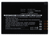 Samsung ED-BP1900 accu (1900 mAh, 123accu huismerk)  ASA01286