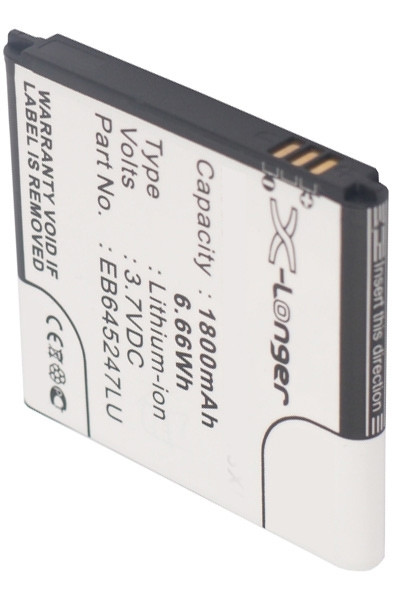 Samsung GT-B9388 / EB645247LU / EB645247LL accu (1800 mAh, 123accu huismerk) ASA00598 - 1