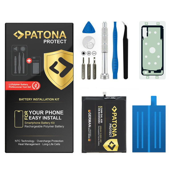 Samsung Galaxy A50 / A30s SM-A505F / A307F EB-BA505ABU accu met toolkit (3.85 V, 4000 mAh, PATONA) ASA02536 - 1