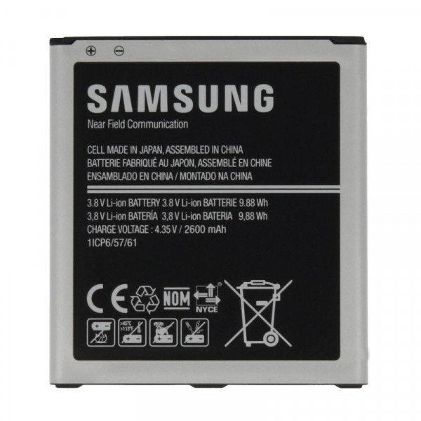 Samsung Galaxy J3 (2016) - EB-BG530BBC / EB-BG530BBE / EB-BG530CBE  accu (3.8 V, 2600 mAh origineel) ASA02087 - 1