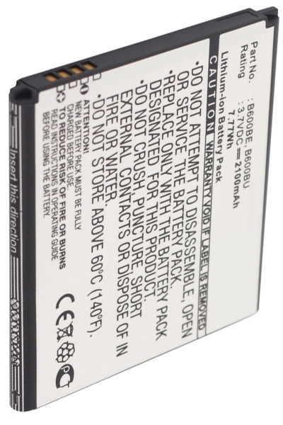 Samsung Galaxy S4 / B600BE / B600BC accu (3.7 V, 2100 mAh, 123accu huismerk)  ASA00082 - 1