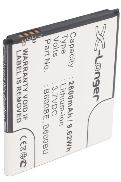 Samsung Galaxy S4 / B600BE / B600BC accu (3.7 V, 2600 mAh, 123accu huismerk)  ASA00085 - 1