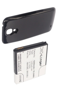 Samsung Galaxy S4 accu met hoge capaciteit (3.7 V, 5200 mAh, 123accu huismerk)  ASA00084