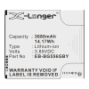 Samsung Galaxy Xcover7 / EB-BG556GBY / GH43-05199A accu (3.85 V, 3680 mAh, 123accu huismerk) ASA02471 - 1