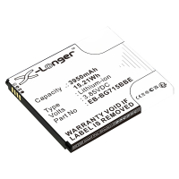 Samsung Galaxy Xcover Pro / EB-BG715BBE / GH43-04993A accu (3.85 V, 3950 mAh, 123accu huismerk) ASA02224