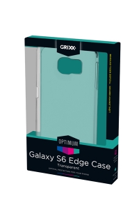 Samsung Grixx Optimum Samsung Galaxy S6 Edge transparante hard case  ASA01635