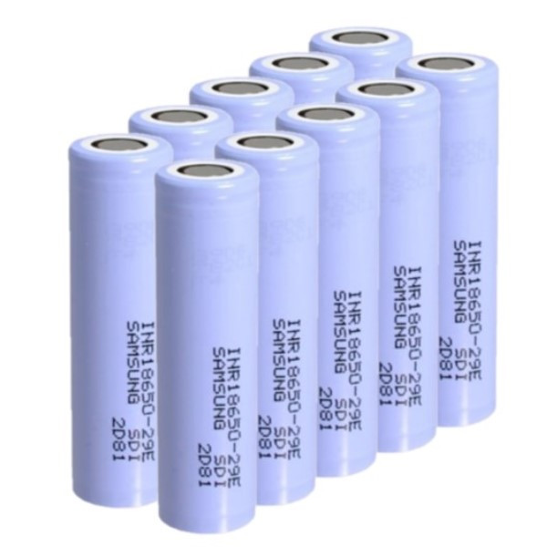 Samsung INR18650-29E Li-ion batterij (10 stuks, 3.7 V, 2900 mAh, 8.25A)  ASA02215 - 1