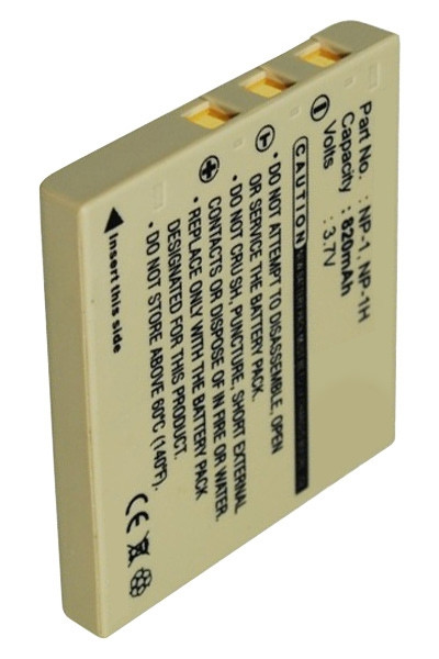 Samsung NP-1 / NP-1H / D-LI95 accu (820 mAh, 123accu huismerk)  ASA01568 - 1