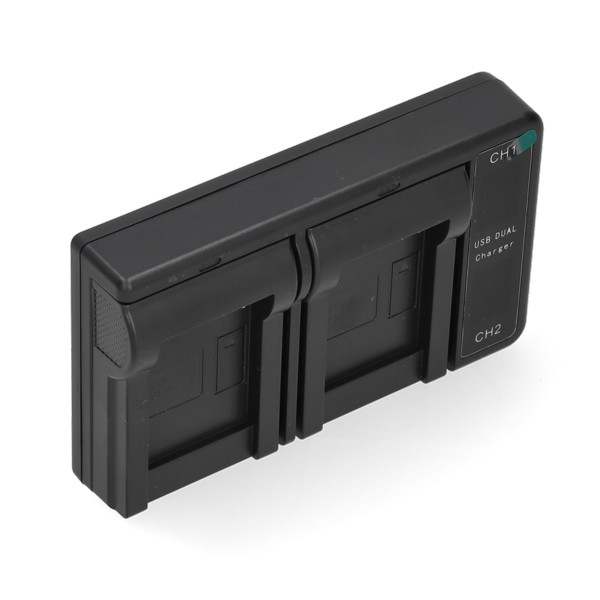 Samsung SLB-10A / SLB-11A USB-C double slot oplader (4.2V, 0.7A, 123accu huismerk) ASA02451 - 2