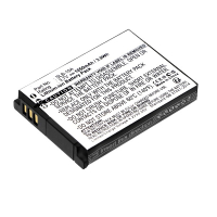 Samsung SLB-10A accu (3.7 V, 1050 mAh, 123accu huismerk) ASA00034