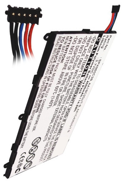 Samsung SP4960C3B / AA1BC20o/T-B accu (3000 mAh, 123accu huismerk)  ASA00756 - 1