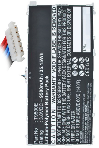 Samsung T9500E / T9500C accu (9500 mAh, 123accu huismerk)  ASA01012 - 1