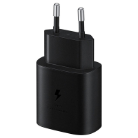 Samsung USB-C adapter snellader zwart (25W) ASA02488