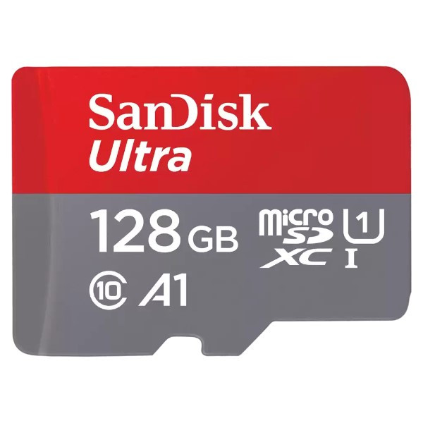 SanDisk Ultra Micro SDXC geheugenkaart / class 10 / UHS-I / A1 / inclusief adapter - 128GB  ASA01989 - 1