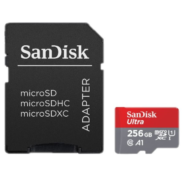 SanDisk Ultra Micro SDXC geheugenkaart class 10 inclusief adapter - 256GB  ASA01968 - 1