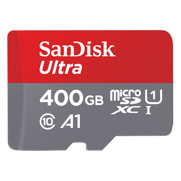 SanDisk Ultra Micro SDXC geheugenkaart class 10 inclusief adapter - 400GB  ASA01996 - 1