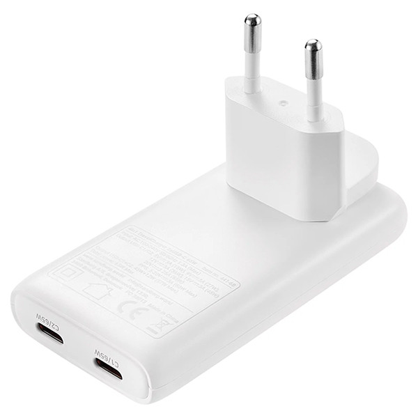 Sandberg 4-in-1 Reisoplader 65W (2x USB-C) ASA02491 - 4