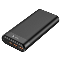 Sandberg Powerbank 20000 PD65W+2xQC3.0 (20 V, 20000 mAh)  ASA02376