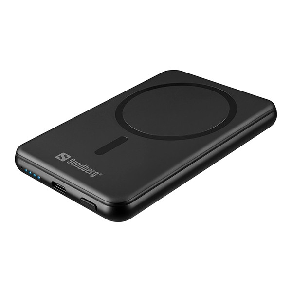 Sandberg SemiSolidState Magnet Powerbank zwart (20W, 5000 mAh) ASA02541 - 2