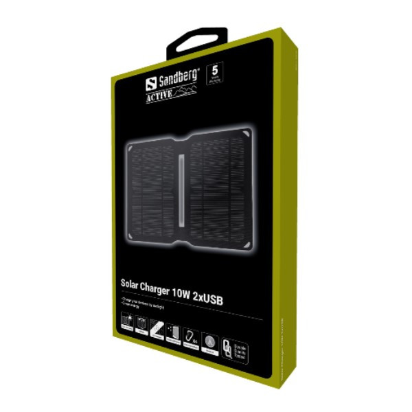 Sandberg Solar Charger 10W 2x USB ASA02464 - 2