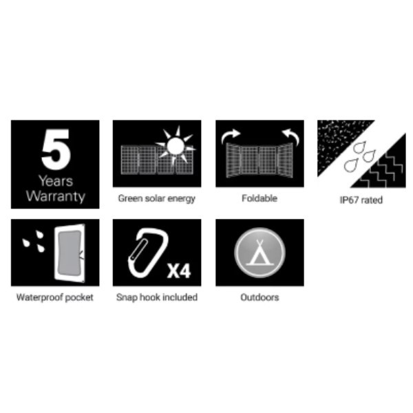 Sandberg Solar Charger 40W lightweight ASA02466 - 7