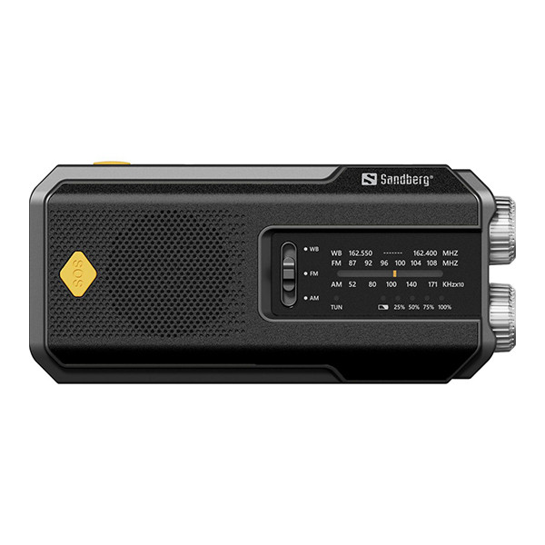 Sandberg Survivor Radio All-in-1 powerbank (2000 mAh)  ASA02442 - 3