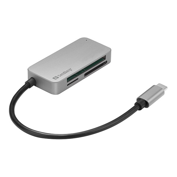 Sandberg USB-C Multi Card Reader Pro | Geheugenkaartlezer ASA02480 - 1