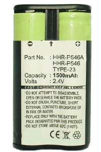 Sanyo 2400 / 80-5216-00-00 / 80-5017-00-00 accu (1500 mAh, 123accu huismerk)  ASA00898