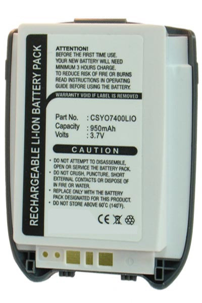 Sanyo CSYO7400LIO accu (950 mAh, 123accu huismerk)  ASA00132 - 1