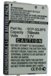 Sanyo SCP-30LBPS accu (750 mAh, 123accu huismerk) ASA00146 - 1