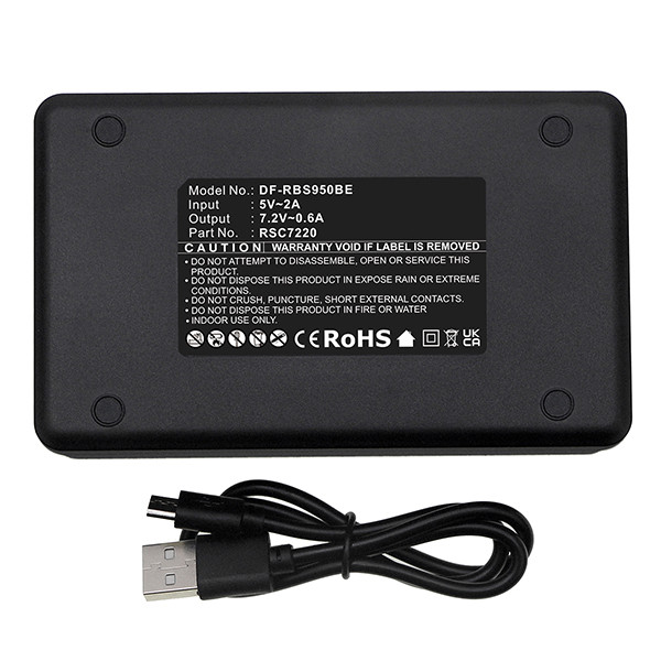 Scanreco USB lader (123accu huismerk) ASC00056 - 4