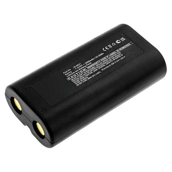 SeaLife SL9831 accu (7.4 V, 3000 mAh, 123accu huismerk)  ASE00140 - 1