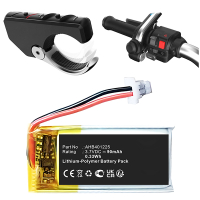 Sena AHB401225 / 401225 accu (3.7 V, 90 mAh, 123accu huismerk) ASE00191