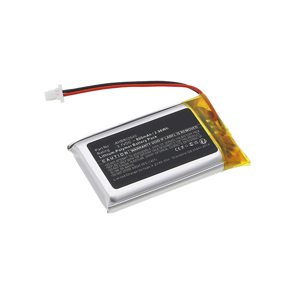 Sena AHB802540 accu (3.7 V, 800 mAh, 123accu huismerk) ASE00183 - 1