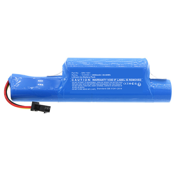 Sencor SRX 1001 accu (10.8 V, 2600 mAh, 123accu huismerk)  ASE00154 - 2