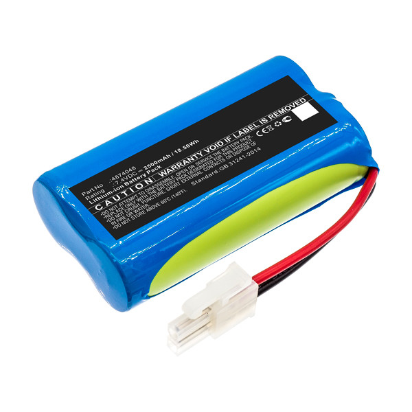 Severin 4874048 accu (7.4 V, 2500 mAh, 123accu huismerk)  ASE00132 - 1