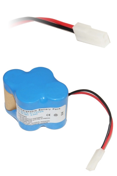 Shark V1930 / V1700Z / X1725QN accu (4.8 V, 3000 mAh, Ni-MH, 123accu huismerk)  ASH00102 - 1