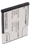 Sharp EA-BL20 accu (3.7 V, 1250 mAh, 123accu huismerk) ASH00057 - 1