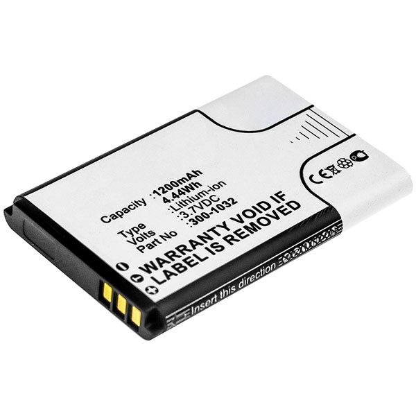 Shoretel 10000058 / 300-1032 / SH-10450 accu (3.7 V, 1200 mAh, 123accu huismerk)  ASH00194 - 1