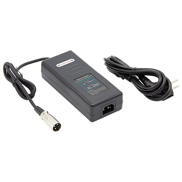 Phylion oplader JCLC109V55 voor SideClick (24V, 2A, 3-pins XLR) SideClick  123accu.nl