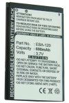 Siemens EBA-120 accu (690 mAh, 123accu huismerk) ASI00042 - 1