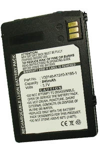 Siemens N4501-A100 / V30148-K1310-X185-1 accu (840 mAh, 123accu huismerk)  ASI00054 - 1