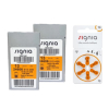 Siemens Signia 13 / PR48 / Oranje gehoorapparaat batterij 120 stuks  ASI00221