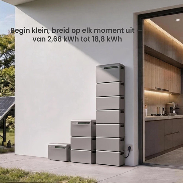 Sigenergy SigenMate Ultra 2700 18,8 kWh plug-in thuisbatterij set ASI00251 - 8