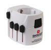 Skross Reisstekker Pro World (All-in-One, 6.3 A)  ASK00098
