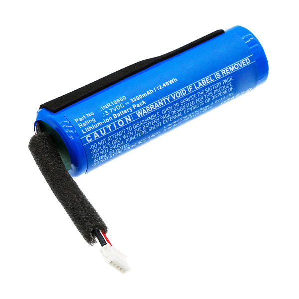 Skullcandy INR18650 accu (3350 mAh, 123accu huismerk)  ASK00101 - 1