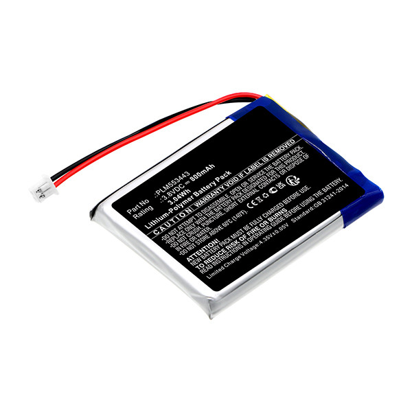 Skybell PLM553443 accu (3.8 V, 800 mAh, 123accu huismerk) ASK00108 - 1