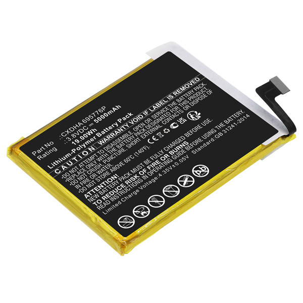 Skygolf CXDHA 695776P accu (3.8 V, 5000 mAh, 123accu huismerk)  ASK00095 - 1