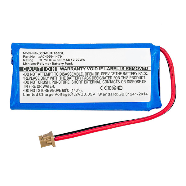Socket Mobile AC4059-1479 accu (600 mAh, 123accu huismerk) ASO00948 - 3